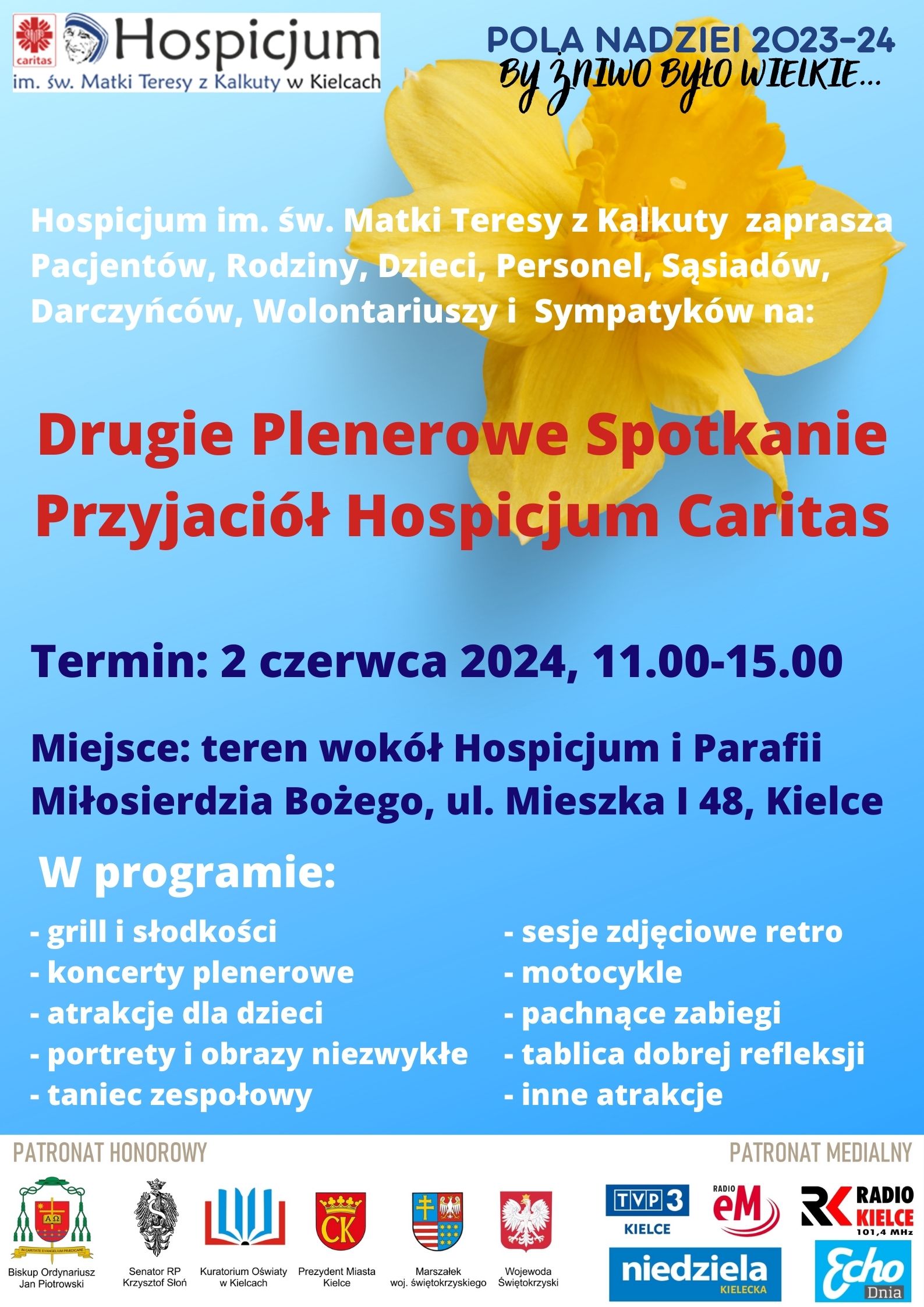 Read more about the article Festyn przy Hospicjum – święto dobra i radości!